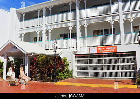 Stadt Terrassen Selbstversorger-Apartments 63 McLeod St, Cairns City QLD 4870 Australien Stockfoto