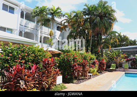 Stadt Terrassen Selbstversorger-Apartments 63 McLeod St, Cairns City QLD 4870 Australien Stockfoto