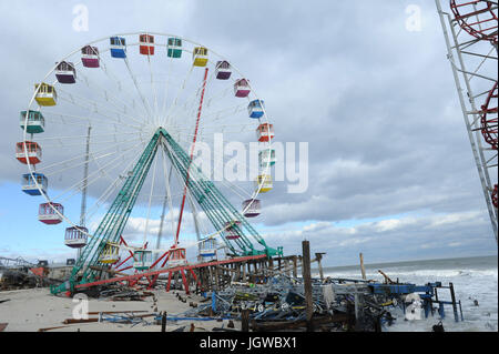 Blick auf Meer Hieghts, New Jersey einen Monat, nachdem Hurrikan Sandy die Ostküste traf. 24. November 2012... Bildnachweis: Dennis Van Tine/MediaPunch Stockfoto