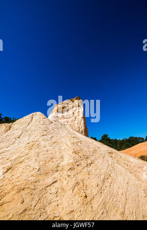 Rustrel, Parc Naturel Régional du Luberon, le Colorado Provençal (Anciennes Carrières d'ocres) 84 Stockfoto