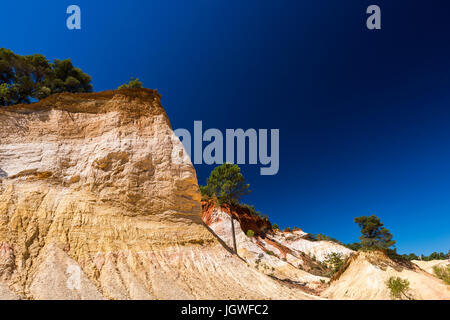 Rustrel, Parc Naturel Régional du Luberon, le Colorado Provençal (Anciennes Carrières d'ocres) 84 Stockfoto