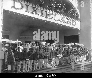 Alaska-Yukon-Pacific Exposition in Seattle, 1909 - Dixieland Stockfoto