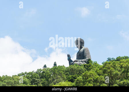 Tian tan Buddha Po Lin Kloster in Lantau Insel Hongkong China Stockfoto