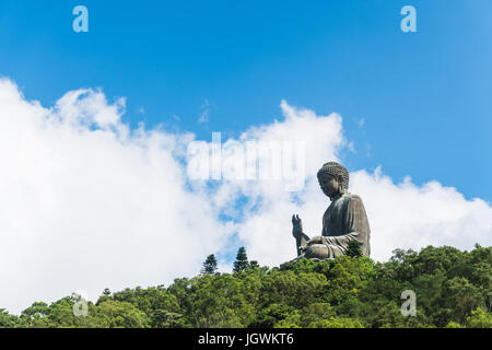 Tian tan Buddha Po Lin Kloster in Lantau Insel Hongkong China Stockfoto