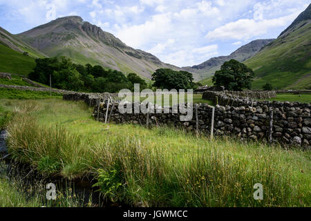 Großen Giebel aus Wasdale Head, Lake District, England, UK Stockfoto