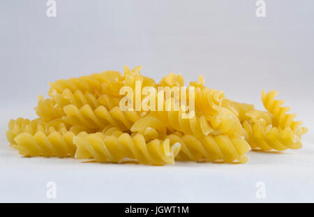Fusilli Nudeln Stockfoto