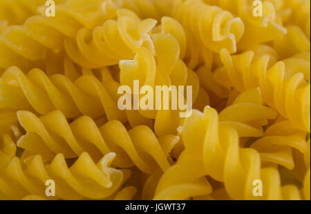 Fusilli Nudeln Stockfoto