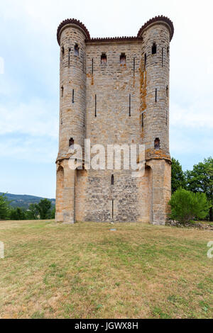 Schloss d'Arque, Aude, Frankreich, Stockfoto