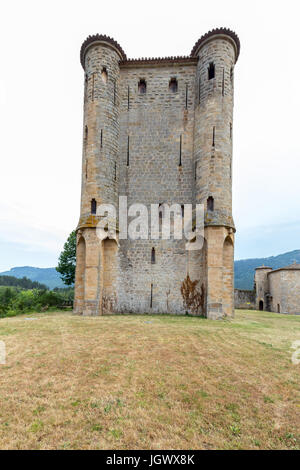 Schloss d'Arque, Aude, Frankreich, Stockfoto