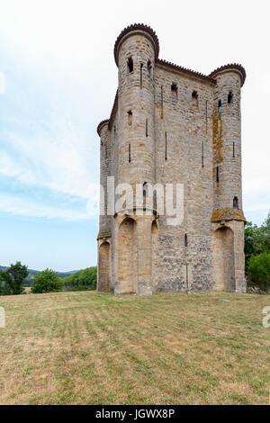 Schloss d'Arque, Aude, Frankreich, Stockfoto