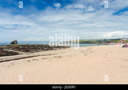 Südlichen Milton Sands in Thurlestone in South Hams, Devon Stockfoto