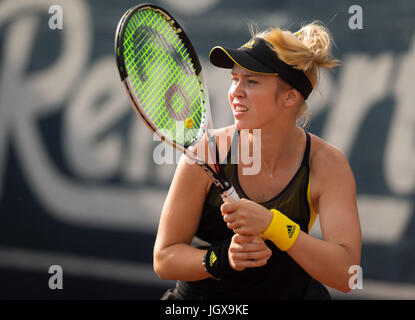Versmold, Deutschland. 11. Juli 2017. Katharina Hobgarski beim Tennisturnier 2017 Reinert Open ITF $60 © Jimmie48 Fotografie/Alamy Live News Stockfoto