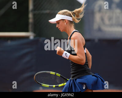 Versmold, Deutschland. 11. Juli 2017. Barbara Haas beim Tennisturnier 2017 Reinert Open ITF $60 © Jimmie48 Fotografie/Alamy Live News Stockfoto