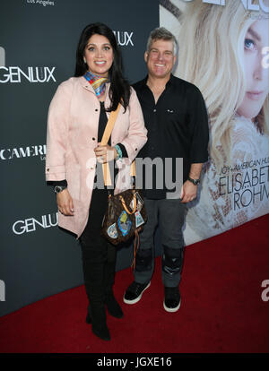 GENLUX Sommer Soiree am Camerich - Ankünfte mit: Cecilia Moreno, Stephen Bianchi wo: Los Angeles, California, Vereinigte Staaten von Amerika bei: Kredit-9. Juni 2017: Brian To/WENN.com Stockfoto