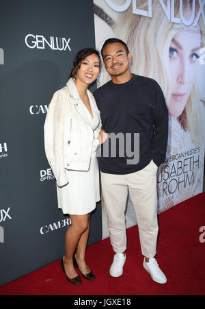 GENLUX Sommer Soiree am Camerich - Ankünfte mit: Sandy Phan, Gast wo: Los Angeles, California, Vereinigte Staaten von Amerika bei: Kredit-9. Juni 2017: Brian To/WENN.com Stockfoto