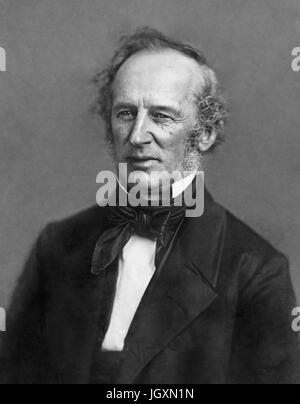 CORNELIUS VANDERBILT (1794-1877), US-amerikanischer Geschäftsmann und Philanthrop Stockfoto