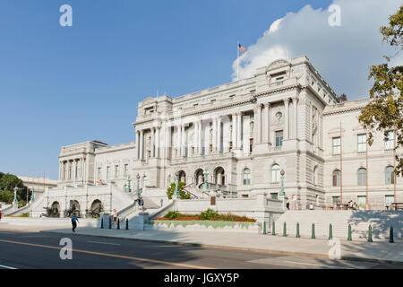 Die Library of Congress Gebäude - Washington, DC USA Stockfoto