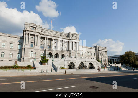 Die Library of Congress Gebäude - Washington, DC USA Stockfoto