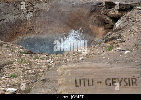 REISEN IN ISLAND Stockfoto