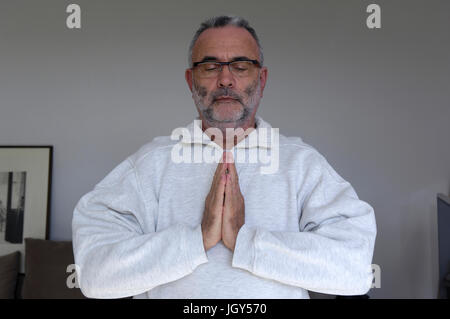 überall können Sie sich entspannen und meditieren Stockfoto