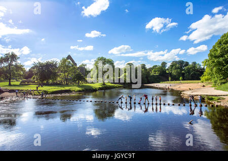 Bolton Abbey Stockfoto