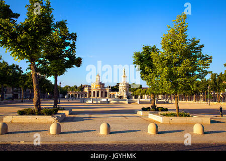 Die Kirche von San Antonio auf der Plaza de San Antonio in der spanischen Stadt Aranjuez Spanien Stockfoto