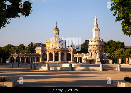 Die Kirche von San Antonio auf der Plaza de San Antonio in der spanischen Stadt Aranjuez Spanien Stockfoto