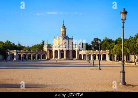 Die Kirche von San Antonio auf der Plaza de San Antonio in der spanischen Stadt Aranjuez Spanien Stockfoto