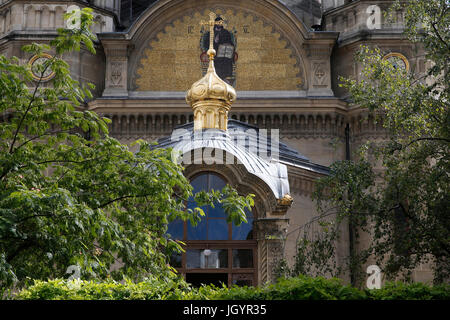 St. Alexander Nevsky Kathedrale, Paris. Frankreich. Stockfoto