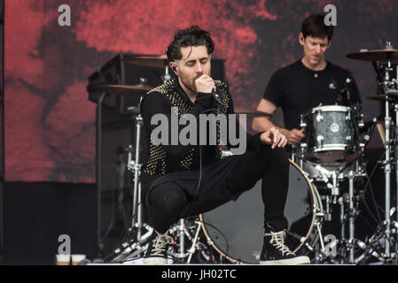 Download Festival-Tag 2 - Performances mit: AFI wo: Donnington, Derbyshire, Großbritannien wenn: 10. Juni 2017 Credit: WENN.com Stockfoto