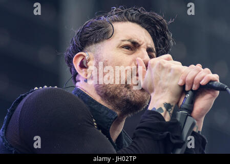 Download Festival-Tag 2 - Performances mit: AFI wo: Donnington, Derbyshire, Großbritannien wenn: 10. Juni 2017 Credit: WENN.com Stockfoto