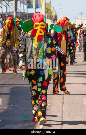 Karneval von Barranquilla ist: Meisterwerk des mündlichen und immateriellen Erbes der Menschheit Stockfoto