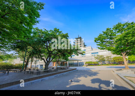 National Folk Museum of Korea am 19. Juni 2017 befindet sich in der Stadt Seoul, Korea Stockfoto