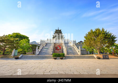 National Folk Museum of Korea am 19. Juni 2017 befindet sich in der Stadt Seoul, Korea Stockfoto