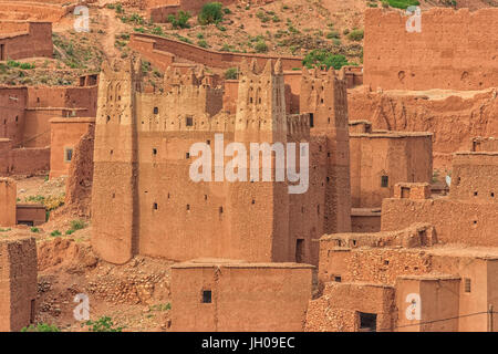 Alten Kasbah (befestigtes Dorf) Stockfoto