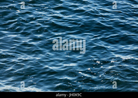 Seidige ruhiges Meer Hintergrund Stockfoto