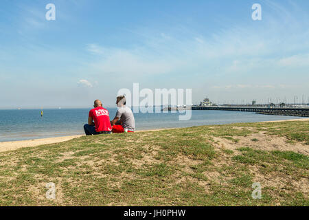 St Kilda Bay Stockfoto