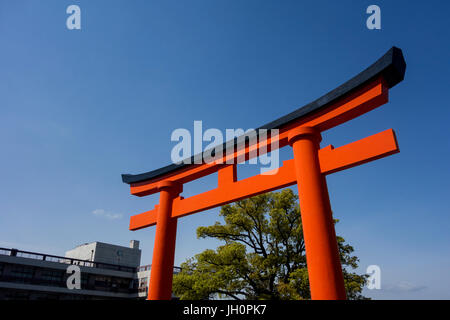 Fushimi Inari-Taisha Schrein, Torii-Tore Stockfoto