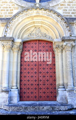 Abtei von Jouarre. Stockfoto