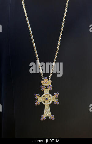 Zu überqueren. Ökumenischen Gemeinschaft Taizé. Stockfoto