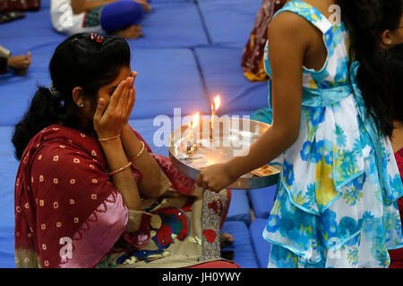 BAPS Shri Swaminarayan Mandir, Kampala. Uganda. Stockfoto