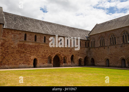 Cleeve Abbey ist ein mittelalterliches Kloster in der Nähe des Dorfes Washford in Somerset, England. Es ist ein Grad I aufgeführten Gebäude und wurde Zeitplan Stockfoto