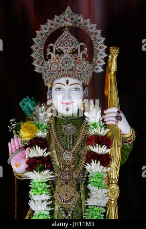 Sanatan Mandir hindu-Tempel, Leicester. Laxman Murthi. Vereinigtes Königreich. Stockfoto