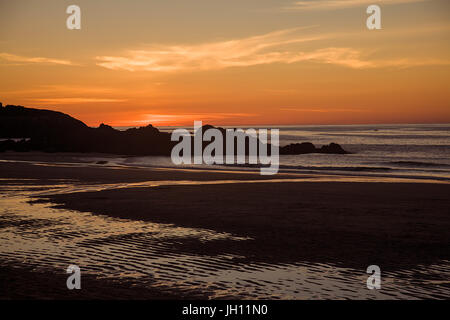 Cabo Fisterra im Nordwesten Spaniens Stockfoto