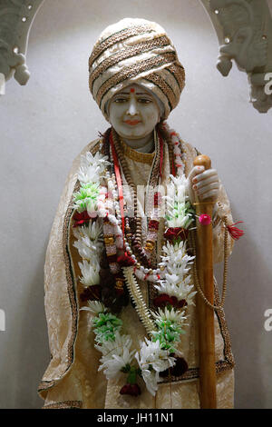 Sanatan Mandir hindu-Tempel, Leicester. Jalarambapa Murthi. Vereinigtes Königreich. Stockfoto