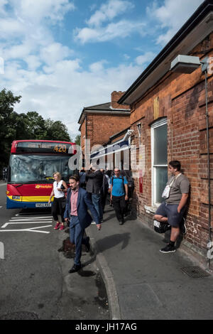 Epping Bahnhof Stockfoto