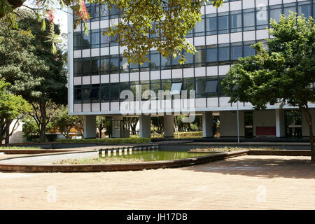 Superquadra 308, Südflügel, Stadt, Distrito Federal, Brasília, Brasilien Stockfoto