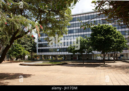 Superquadra 308, Südflügel, Stadt, Distrito Federal, Brasília, Brasilien Stockfoto