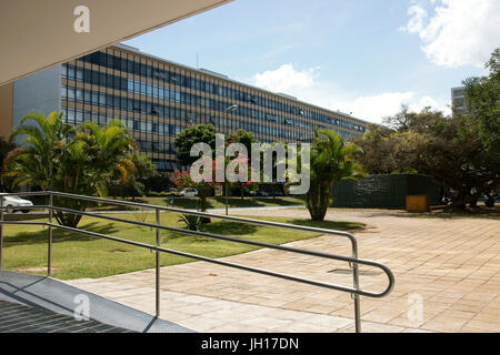 Superquadra 308, Südflügel, Stadt, Distrito Federal, Brasília, Brasilien Stockfoto