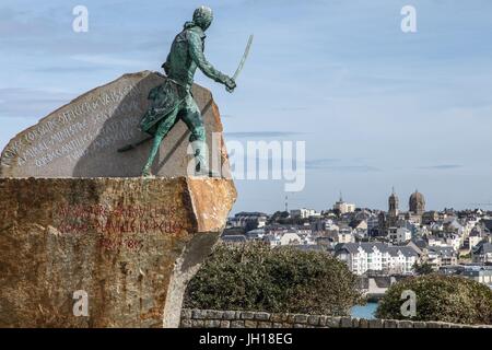 GRANVILLE,(50) MANCHE, REGION BASSE-NORMANDIE, FRANKREICH Stockfoto